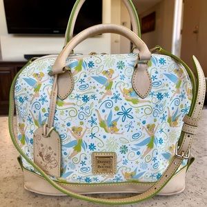 😱 Authentic Original Dooney & Bourke Disney Tinker Bell Satchel Purse Tink bag